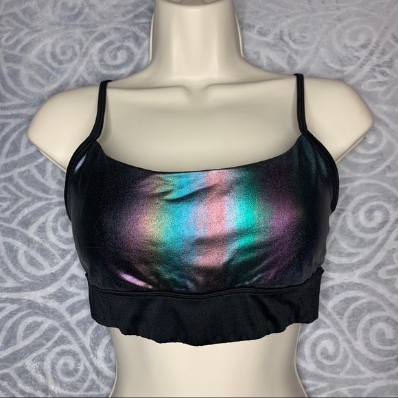 Forever 21 Other - Holographic Forever 21 Bra top with lattice back